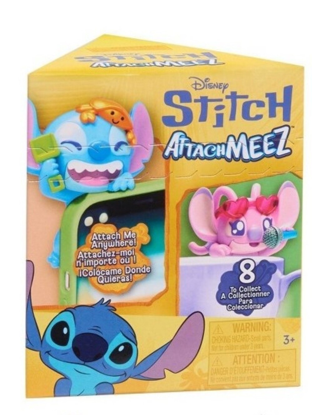 Disney Stitch Attachmeez Collectible Mini Figures Open BOX LEROY